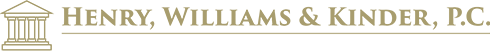 Henry, Williams & Kinder, P.C.